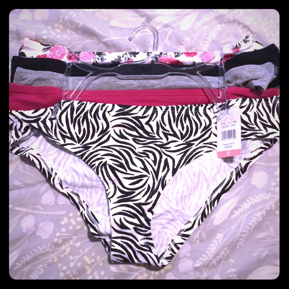 XOXO 5 pack underwear